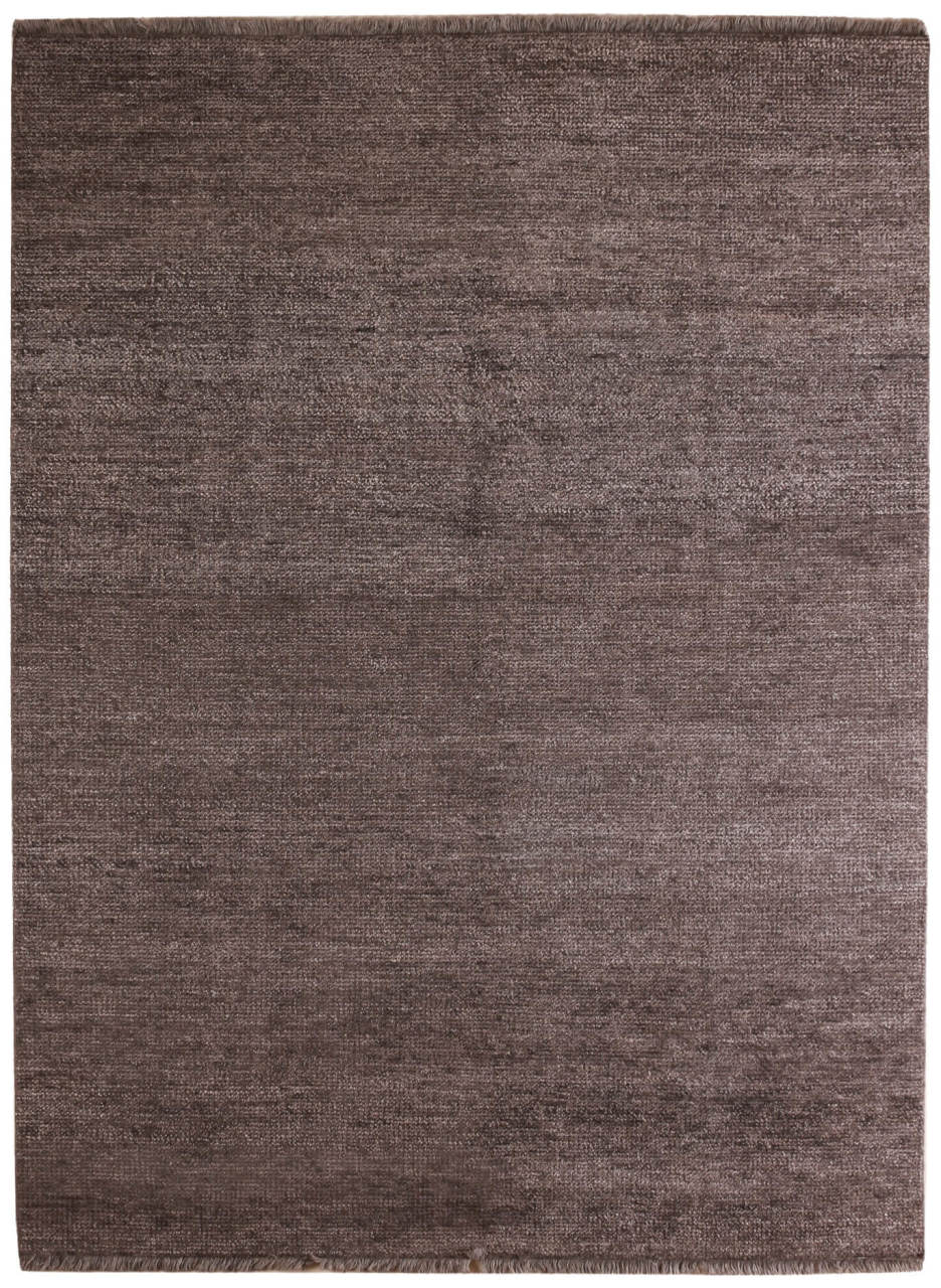 Desensiz Antrasit Bambu Halı