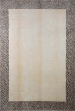 Leopar Desenli Eskitme El Halısı