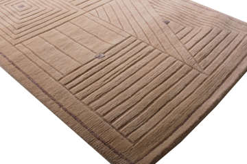 Modern Lila Koridor Halısı