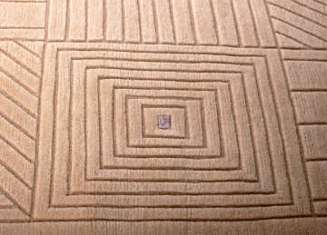 Modern Lila Koridor Halısı