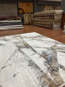Renkli Tasarım Bambu Halı