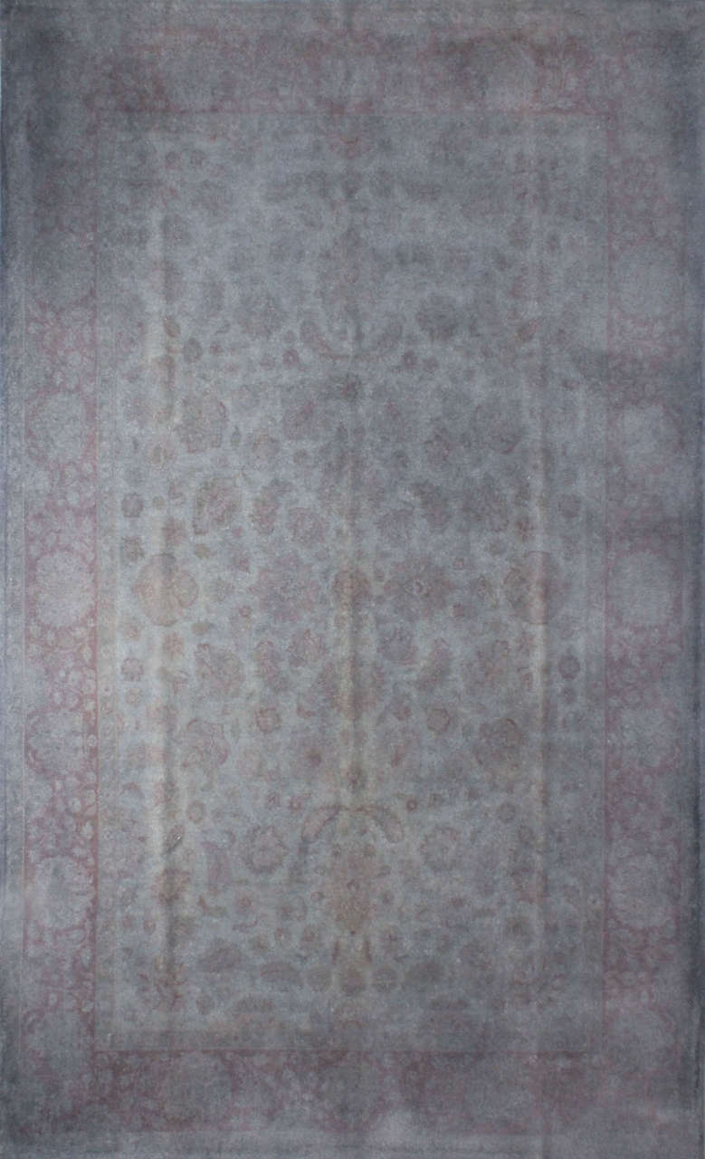 Mavi İran Çöbi Halı