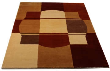 Renkli El Dokuması Halı