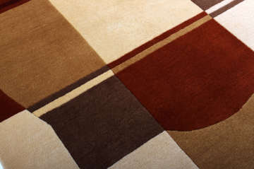 Renkli El Dokuması Halı