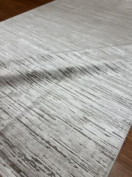 Kendinden Desenli Viskon Makine Halısı