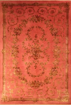 Pembe Klasik Salon Halısı