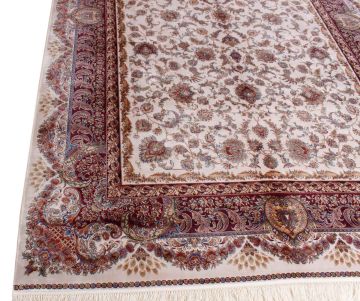 İran Serpme Desenli Bambu Halı