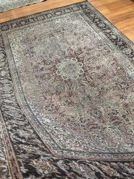 Çift Renkli İran Vintage Halı