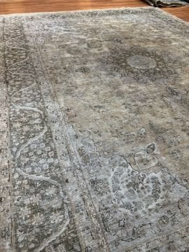 Madalyon Desenli İran Vintage Halı