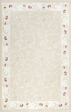 Serpme Desen Bordürlü Halı