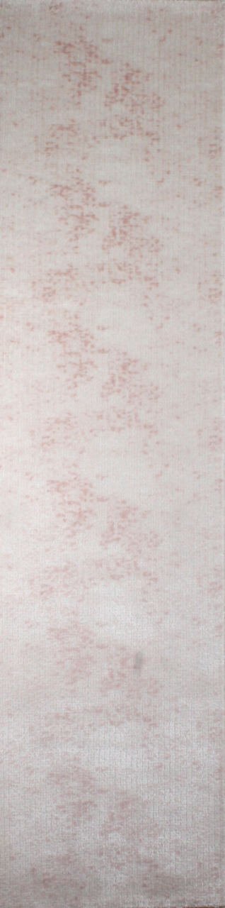 Beyaz Somon Desenli Yolluk Halısı