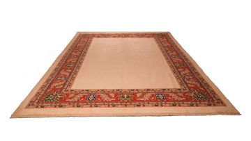 El Dokuması Kenarı Kaftan Desenli Yörük Halısı