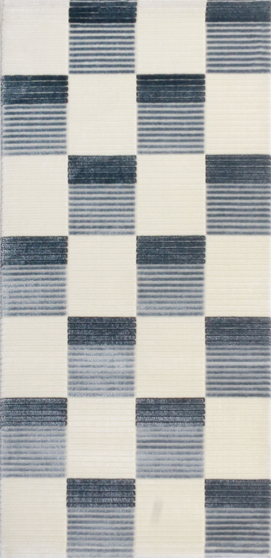 Kareli Modern Makine Halısı