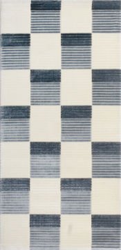 Kareli Modern Makine Halısı