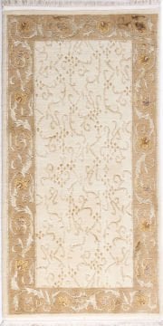 Kahve Bordürlü Klasik El Halısı