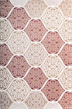 Damask Desenli Makine Halısı