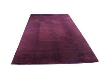 Hand-woven Purple Carpet