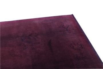 Hand-woven Purple Carpet