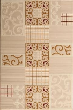 Modern Desenli Açık Renk Halı