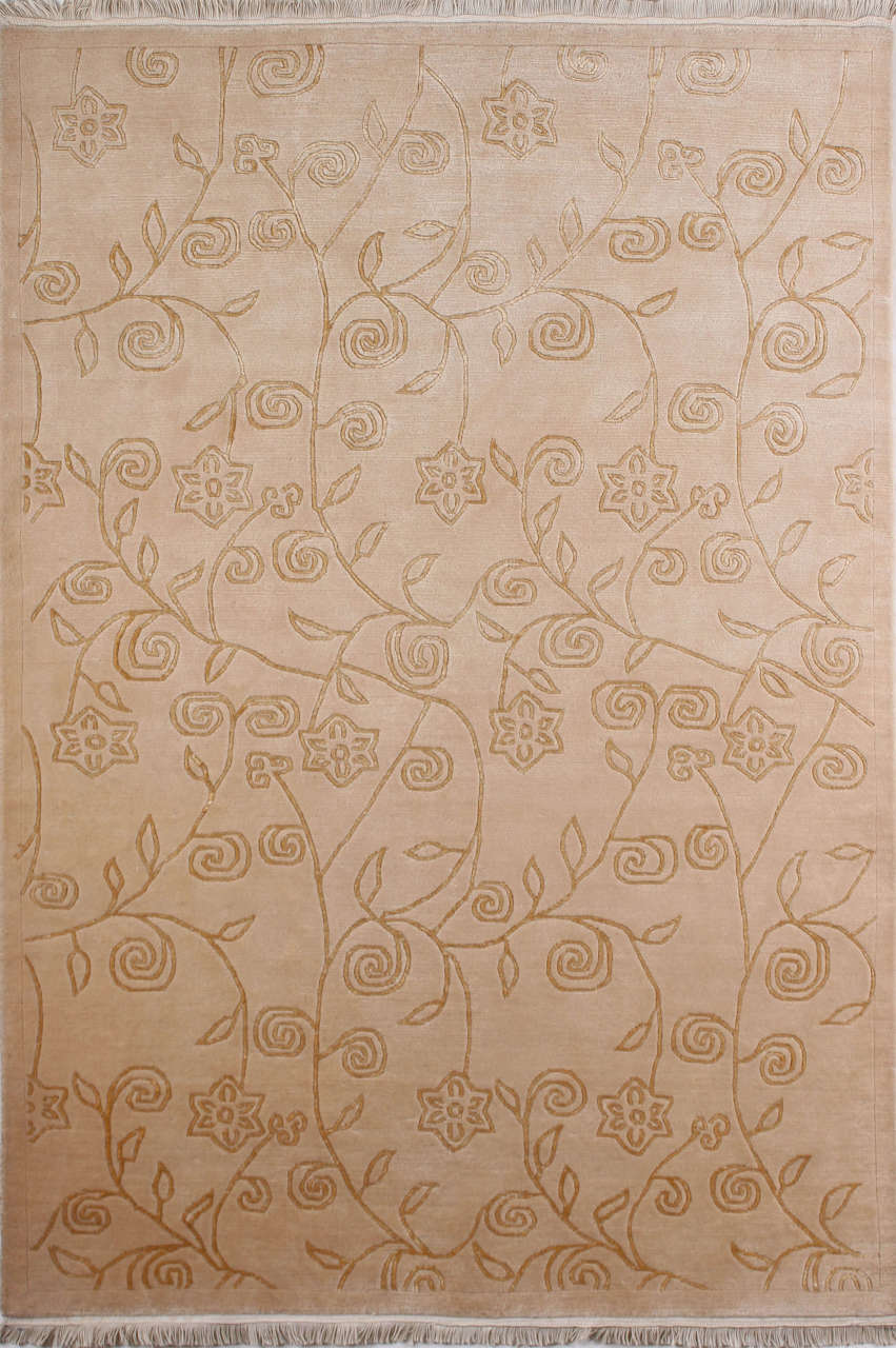 İpekli Modern Nepal Halı