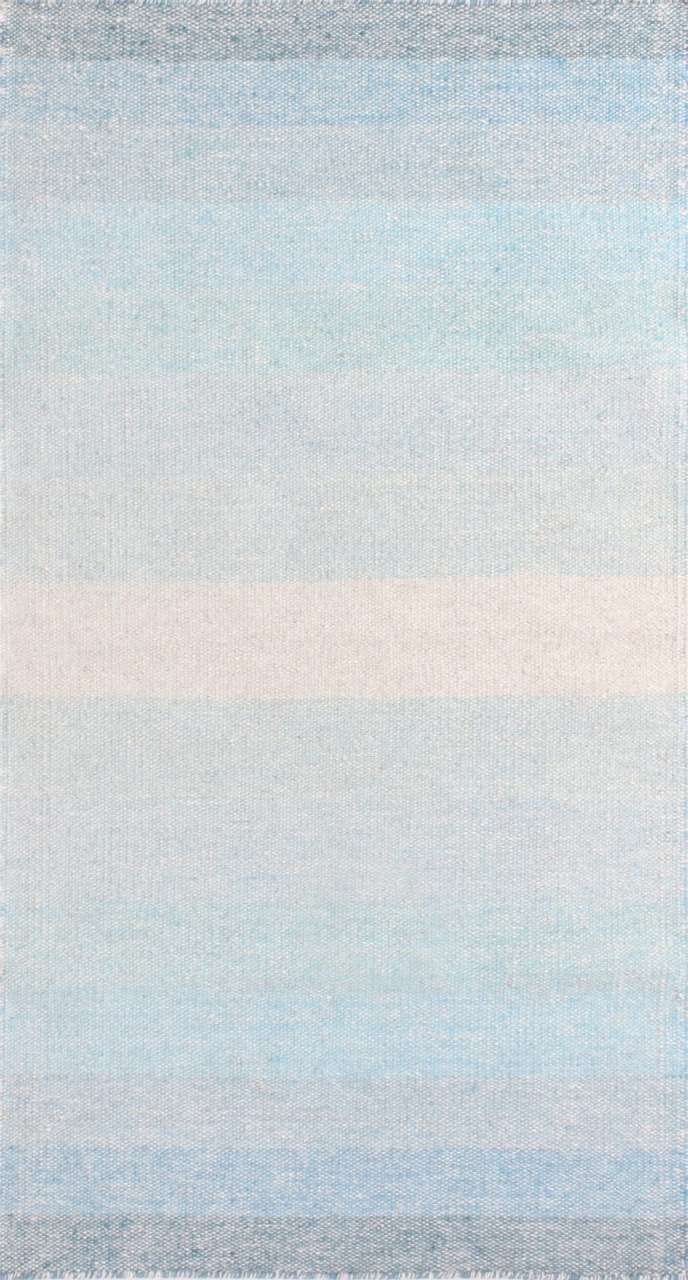 Mavi Renk Geçişli Kilim 1.30 x 1.90