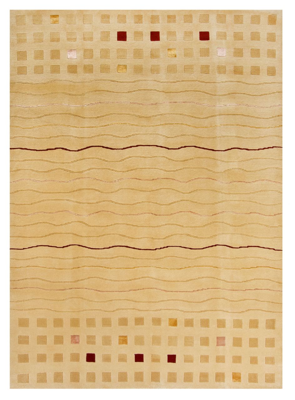 İpekli Modern El Halısı