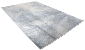 Az Desenli Açık Renkli Bambu Halı