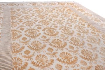 Patterns Pure Silk Hand Woven Carpet