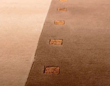 İpekli Modern El Dokuma Halı