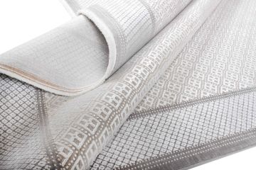 Yıldız Desenli Modern Bambu Halı