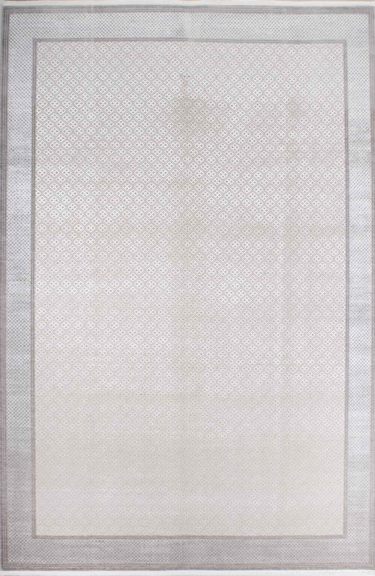 Yıldız Desenli Modern Bambu Halı