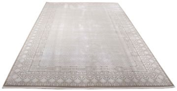 Ekru Renkli Klasik Bambu Halı