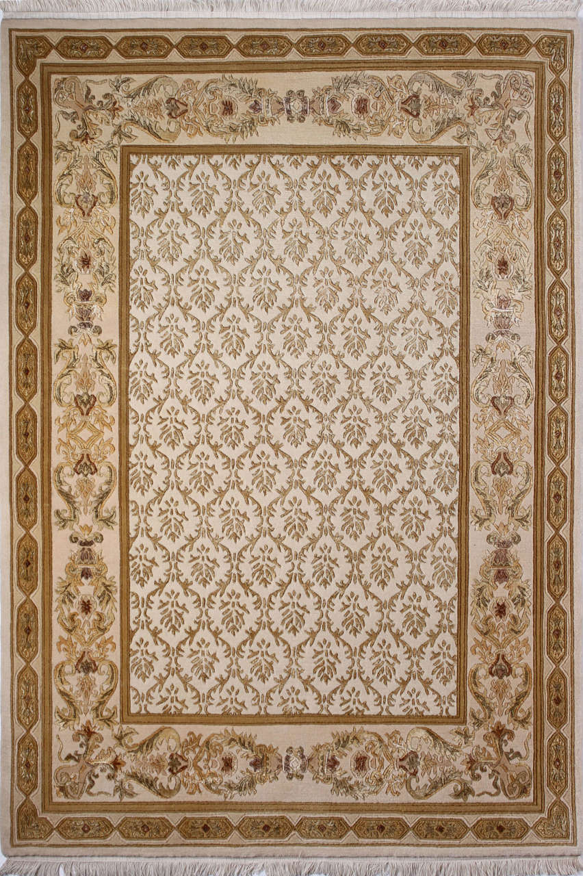 İnce Dokuma İpekli El Halısı