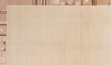 Desenleri İpekli Modern Yün Halı