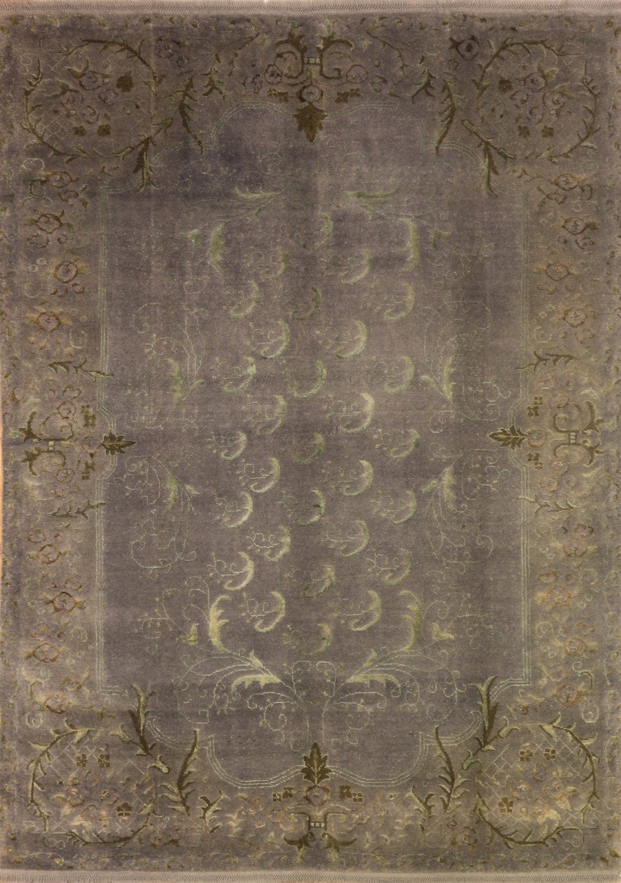 İpekli Modern Uşak El Halısı