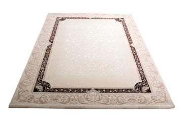 Kenarı Acı Kahve Bordürlü Halı