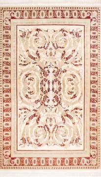 Bordo Detaylı El Dokuma Halı