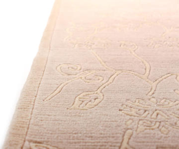 Modern Desenli Yün Modern El Halısı