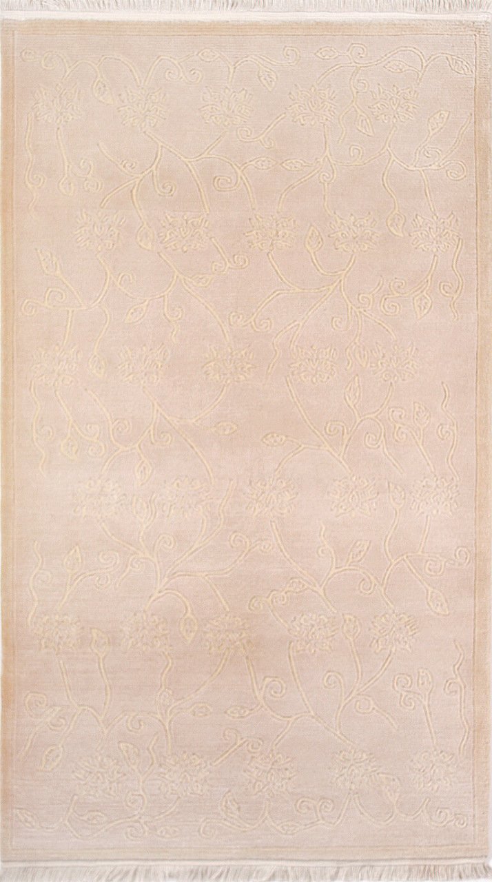 Modern Desenli Yün Modern El Halısı