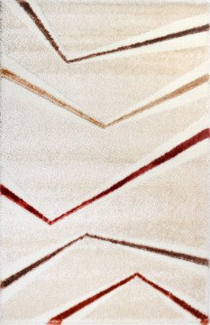 Krem Rengi Akrilik Shaggy Halı