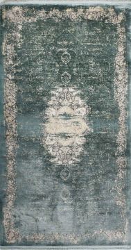 Açık Gri Tasarım Halı Küçük Boy