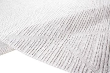 Beyaz Renk Kabartmalı Kilim