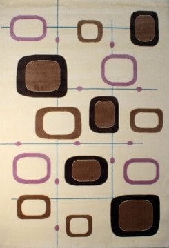 Koyunlu Yakamoz Bej Salon Halısı