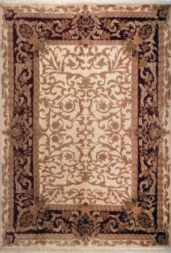 Desenleri İpek Klasik El Halısı