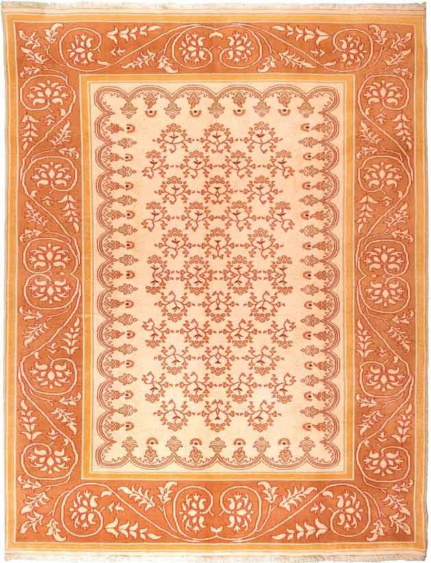 Kaftan Desenli Uşak Halısı