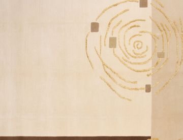 İpekli Modern El Halısı