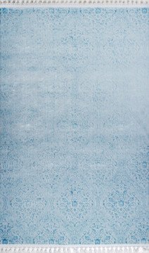 Parlak Mavi Şık Salon Halısı