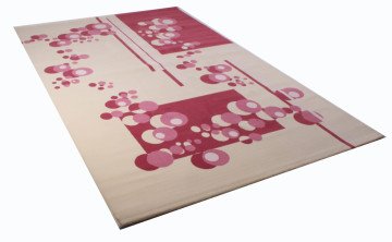 Koyunlu Ekol Boncuk Pembe Halı