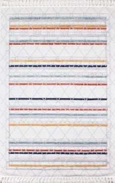 Kabartma Desenli Modern Kilim Halı