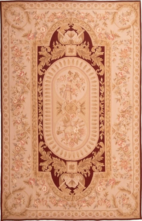 Bordo İpekli El Dokuması Kilim